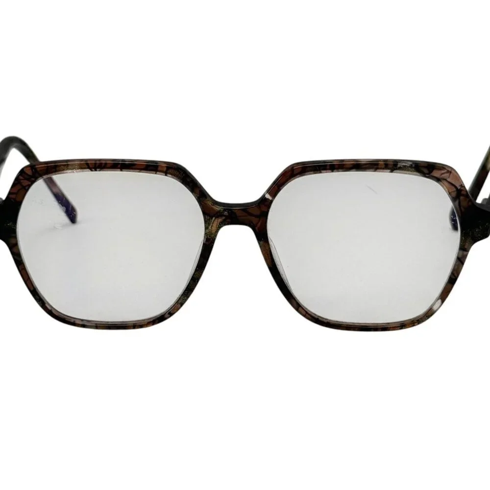 Elton John Eyewear Carnaby Brown Tortoise Unisex Frames Square